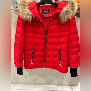Brand new red jacket Medium